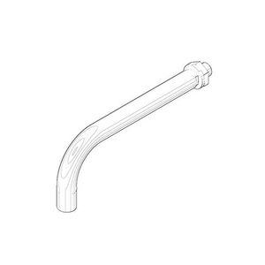 Uitloop 192,5x33x78,5mm chr