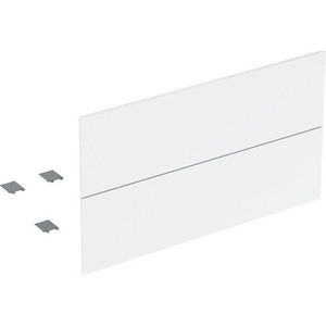 ONE ondrkst wstfl schuifladen B90cm Wit/glkt hggl