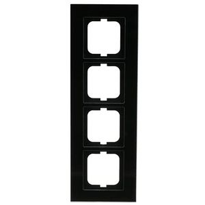 Afdekraam 4v c-glas zwart (1724-825)