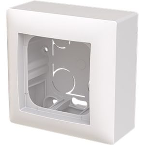 opbouw behuizing vlak 1-voudig Balance SI alpinwit (1711 F-914)