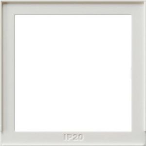 Adapterraam Gira TX_44 v. Sys55 comp. Gira TX_44 zuiver wit