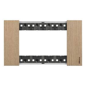 Afdekplaat 4 module oak K4704 LivingNow