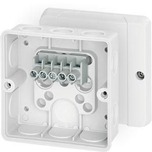 Kabeldoos IP55 1,5-4 mm2 5 polig Wit VVE=5