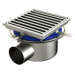 Industrieput RVS 304 put 255x255mm zijuitlaat D400