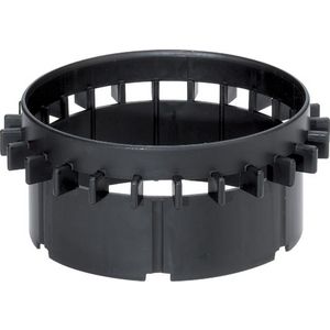 Toevoerstuk 100 kunststof/zwart