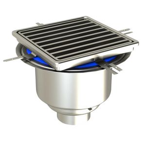 Industrieput RVS 304 put 255x255mm onderuitlaat D400