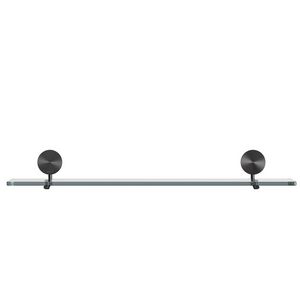 Planchet 600mm metal black OPAL