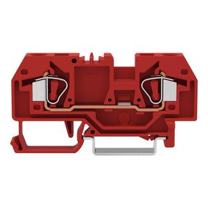 2-draads rijgklem 6mm² Markering midden rood 282-903 VVE=50