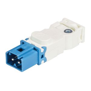 Kabelsteker GST15I2 male licht blauw schroef VVE=100