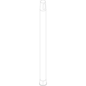 In- en uitlaatbuis 1253mm
