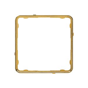Applicatie-raam CD-plus goud glanzend