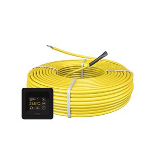 Set verwarmingskabel CABLE-17 123,5mtr. 2100W + WiFi thermostaat zwart