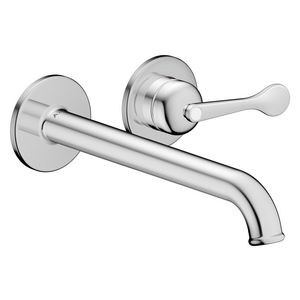 AXOR Archivio 1-hendel afbouwdeel wandkraan met uitloop 220mm chroom