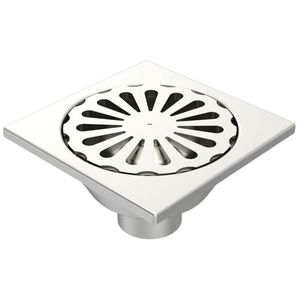 Industrieput RVS 304 put 300x300mm onderuitlaat D125