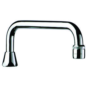 Uitloop boven universeel F3/4" L.200 H.80 regelb straalb.