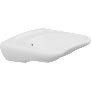 Wastafel ergon. overloop 600x490x190mm MATRIX CURVE