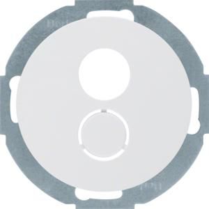 Centraaldoos luidspreker-wcd berker R.Classic polarwit