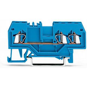 3-draads rijgklem 1,5mm² Ex i blauw 279-684 VVE=100