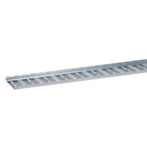 Lengte a 3m. Kabelbaan W4 geperf. 75mm poederlak wit RAL9010