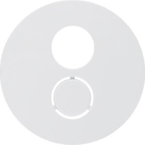 Centraaldoos luidspreker-wcd berker R.1/R.3/R.8 polarwit