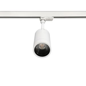 Carla 3-fase railspot-25W-4000K-2875Lm- 50gr.-Zwart