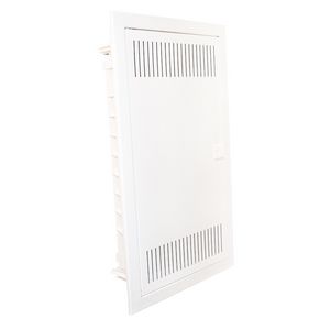 Installatiekast kunststof+metaal deur multimedia 12 mod