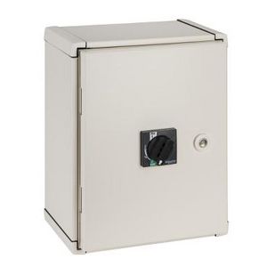 Weerbestendige behuizing Staal Zwarte hendel Acc. Compact