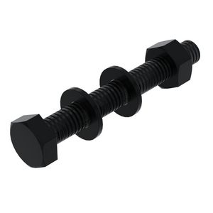 Hexagonal screw with nut and washers M10x80 Staal Ele VVE=20