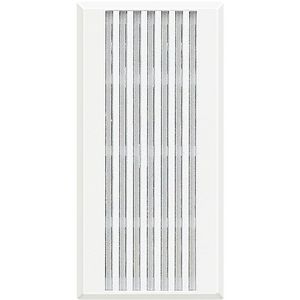 Zoemer 230VAC 80dB 1 module Axolute White