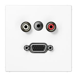 Afdekking alpin wit v.Audio/Jack/VGA LS990