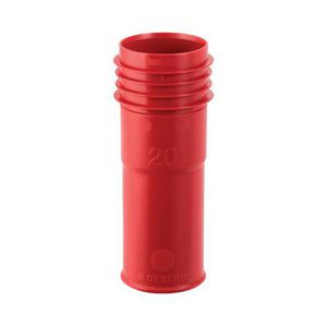 Markeerhuls blauw voor mantelbuis Flowfit d=20 VVE=10