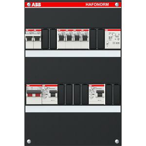 Groepenkast 4x achter 2x 30mA + FT + HS 1-f binnenw+deksel