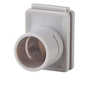 Inzetstuk kabeldoosbuisinvoer 16mm grijs VVE=25
