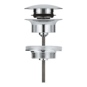 Afvoerplug Push open 1.1/4" chroom