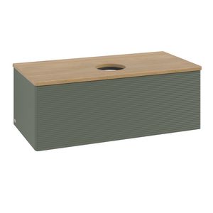 Wastafelonderkast Antao 1000x360x500mm L.Green Matt Lacquer L31111HL