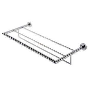 Handdoekplateau 600mm chroom met handdoekrek NEMOX