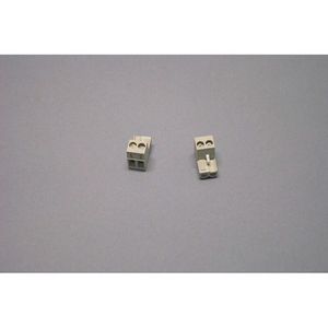 Aansluitklem grijs 73774