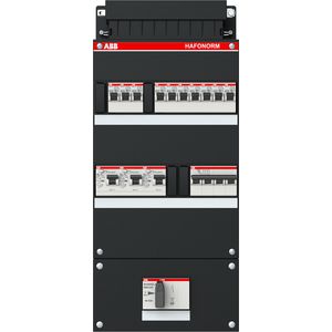 Groepenkast 10 groepen achter 3x 30mA 3-fase 1SPF006905F1762