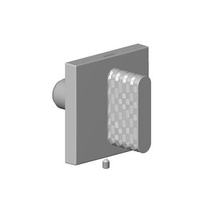 Greep badkuip Cold ovaal trap 60X60X40mm-CHA gb(22kt)