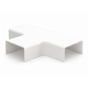 Zak a 2st. T-stuk met bodemstuk 25x13mm Systeem25 wit