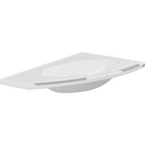 Wastafel zonder overloop links afgerond MATRIX ANGLE DEEP R2153112000