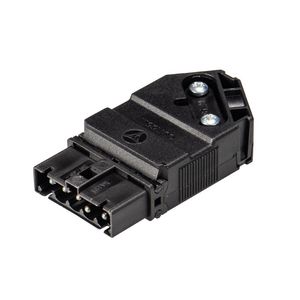 Stekerdeel met trekontlasting GST15I5S S1 zw1v zwart VVE=50