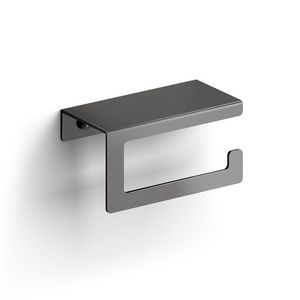 Toiletrolhouder m cover gunmal geborsteld PVD