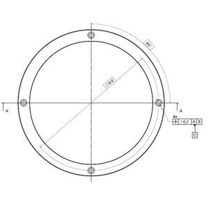 Reserve deel Kit, Slijt ring D222/D272x15 Brass