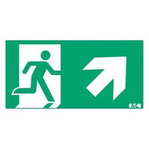Inlegpictogram CrystalWay 30m ISO AE pijl rechts omhoog