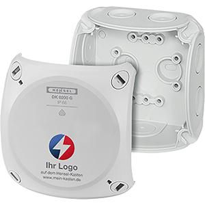 eigen logo Kabeld. IP66 BM1 zonder klem M20 mer. Gri VVE=200
