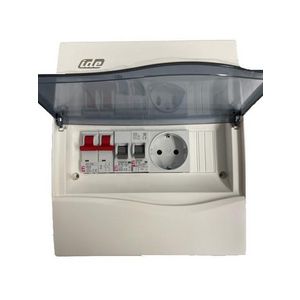 PV Kast 230V ETI 12/1HS402/1ALA B16/1B16/2x wandcontactdoos