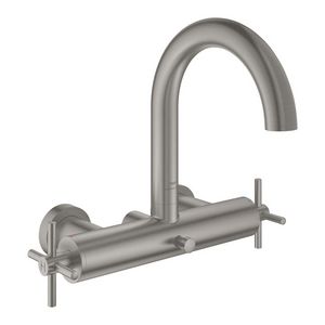 Atrio badmengkraan kruisgrepen 25268DC0 supersteel (rvs look) (Spa colors coll.)