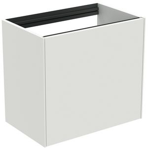 Conca wastafelmeubel 60x37x55cm 1 lade zonder afdekblad matt white