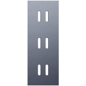 Drievoudige afdekpl. verticaal 71mm centerafstand drie tweev